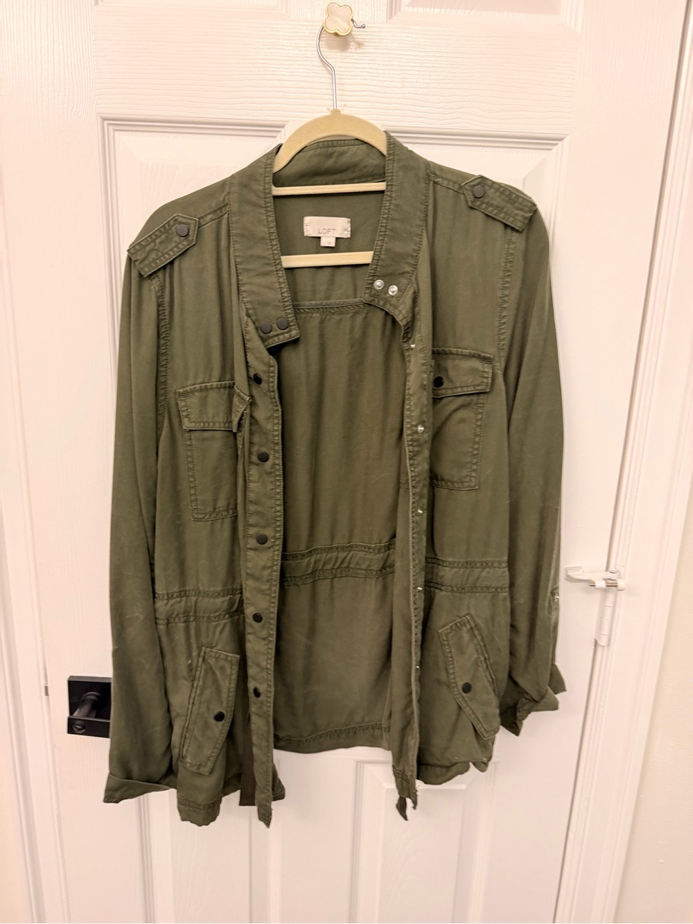LOFT Olive Green Utility Field Jacket
